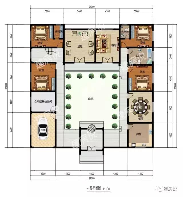 三款出彩的農(nóng)村別墅設(shè)計(jì)圖，款款都是滿分