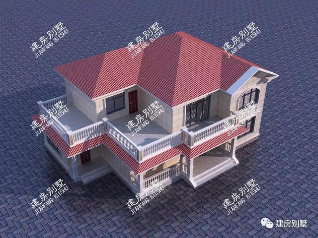 兩款在農村很受歡迎的別墅設計圖，愛美之心人皆有之，這兩款房子美觀又實用