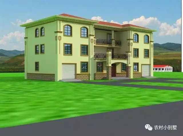 3套比較簡單的雙拼別墅圖，造價低哦，后悔看到的太遲了