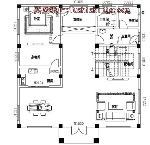5套現代三層民房設計圖，附實拍效果圖