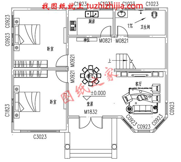5套現代三層民房設計圖，附實拍效果圖