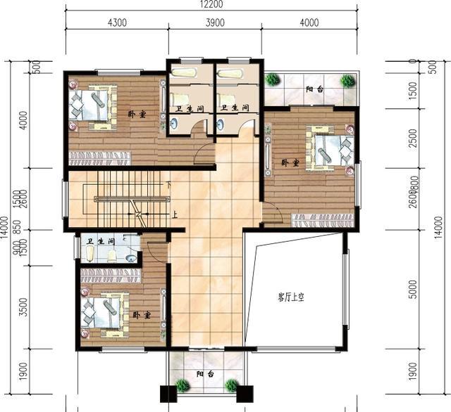 三層簡(jiǎn)歐式別墅設(shè)計(jì)圖，帶大露臺(tái)，大氣時(shí)尚，主體造價(jià)40萬(wàn)左右。