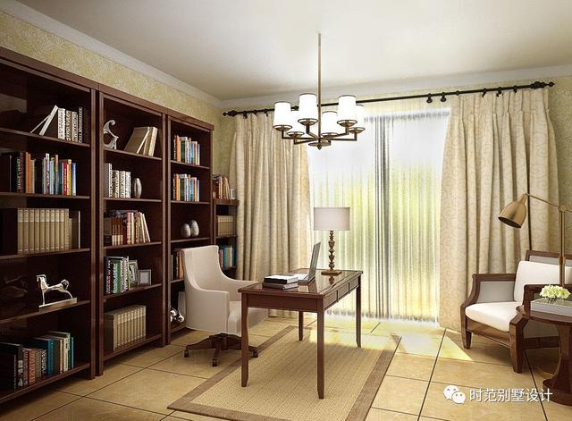 三層歐式別墅設(shè)計圖，帶書房+大露臺，豪華大氣，農(nóng)村建房的不二之選。