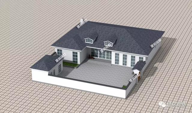 一層別墅設計圖，現代化、時尚又潮流，住這種房子真有范兒。