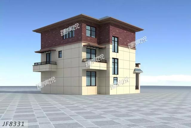 五款三層別墅設計圖，不但漂亮又實用，花錢不多，戶型也贊！