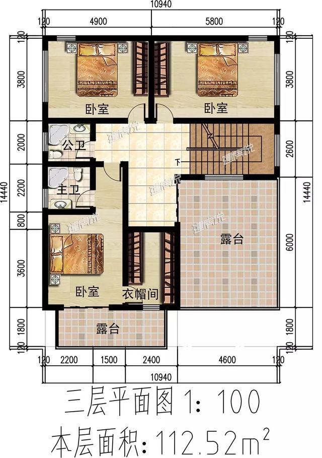 五款三層別墅設計圖，不但漂亮又實用，花錢不多，戶型也贊！
