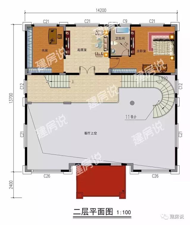 五款三層別墅設計圖，不但漂亮又實用，花錢不多，戶型也贊！