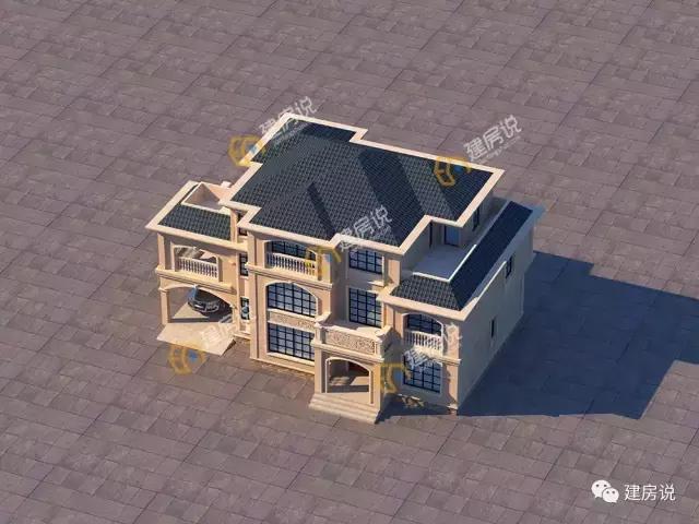 五款三層別墅設計圖，不但漂亮又實用，花錢不多，戶型也贊！