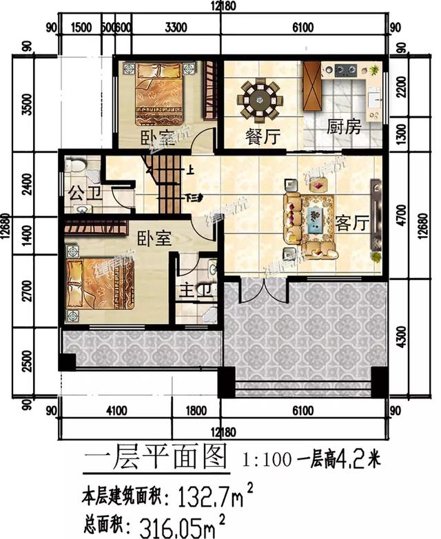 五款三層別墅設計圖，不但漂亮又實用，花錢不多，戶型也贊！