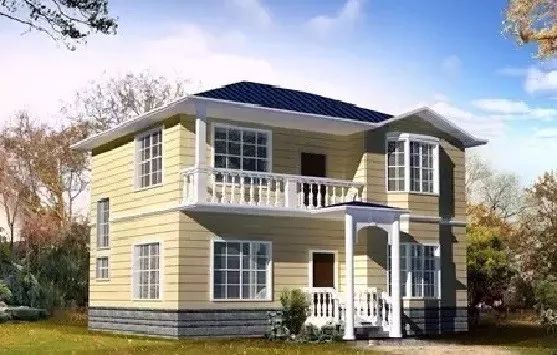 占地120平普通二層房屋設計圖，戶型符合農村生活需求