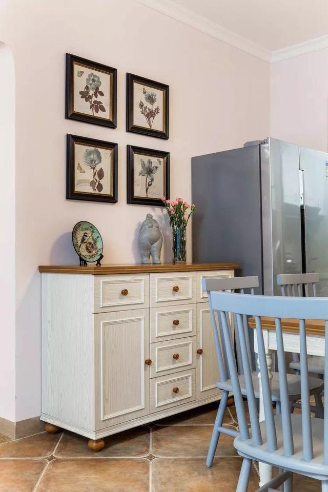 110平三居室美式風格裝修，設計師的設計太棒了，尤其是臥室，很漂亮！