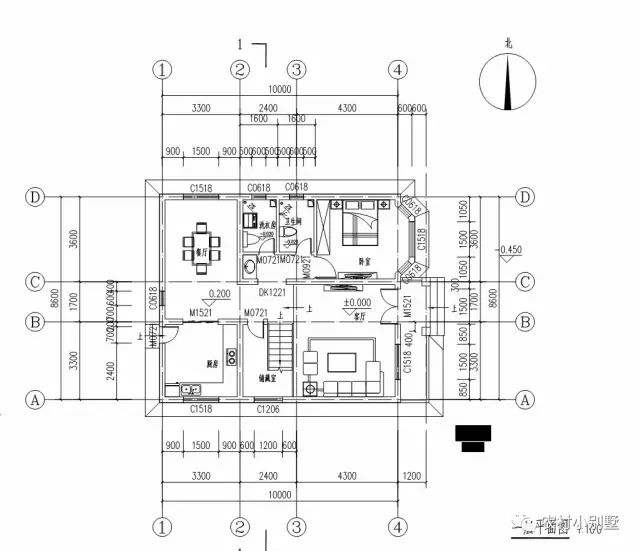 12款農(nóng)村蓋房三層小樓房設(shè)計(jì)圖，全村搶著建