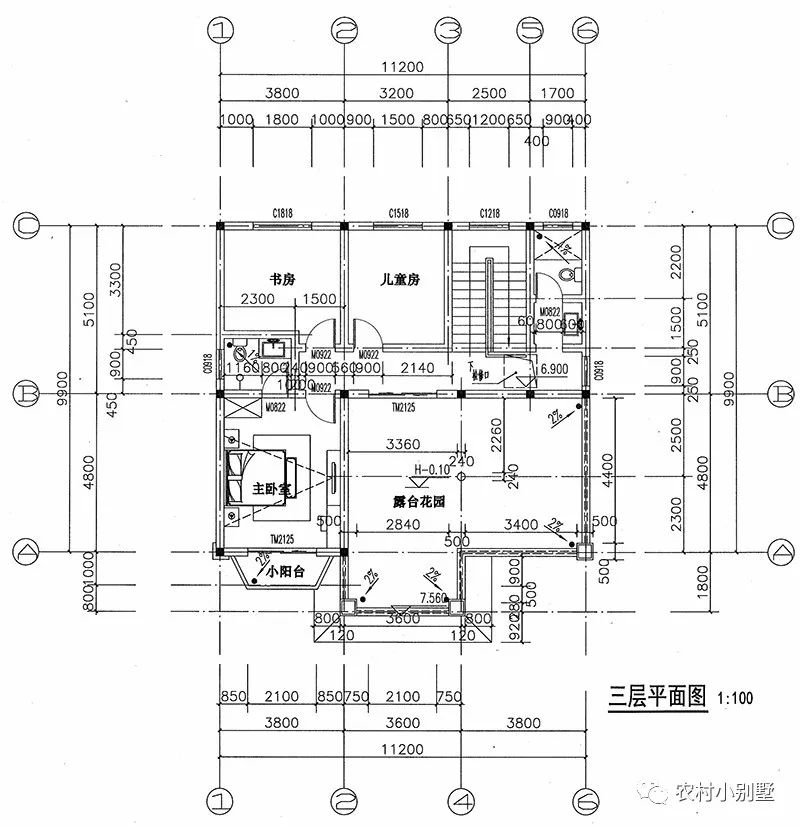 12款農(nóng)村蓋房三層小樓房設(shè)計(jì)圖，全村搶著建