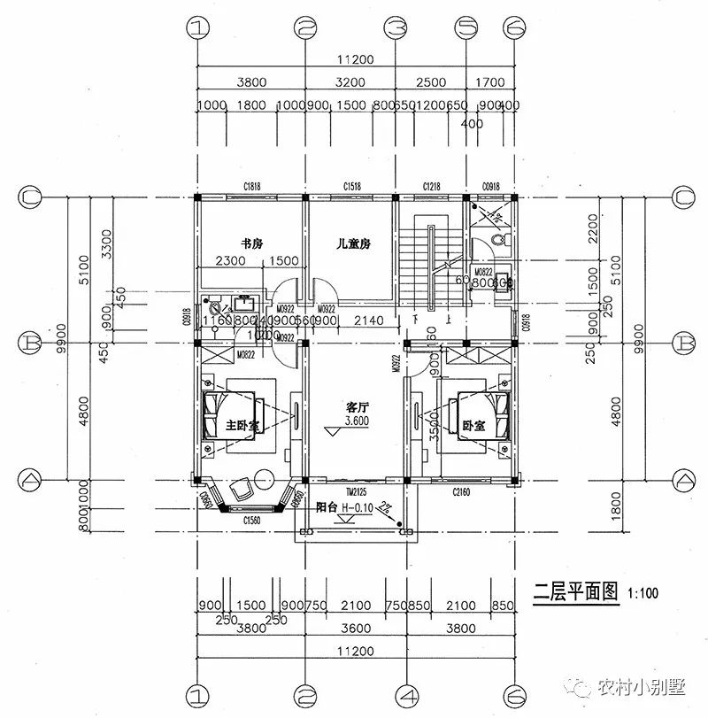 12款農(nóng)村蓋房三層小樓房設(shè)計(jì)圖，全村搶著建