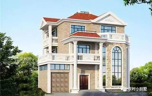 12款農(nóng)村蓋房三層小樓房設(shè)計(jì)圖，全村搶著建