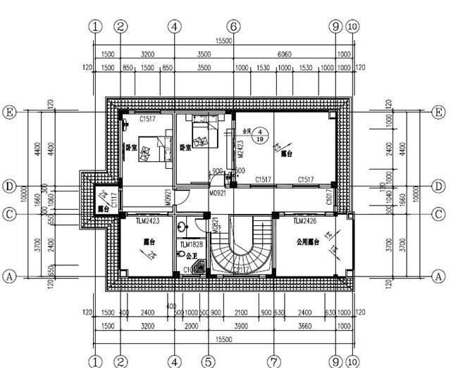 新農(nóng)村四層自建房，戶型設(shè)計(jì)極其豪華，帶挑空客廳+旋轉(zhuǎn)樓梯，主體造價(jià)100萬(wàn)左右。