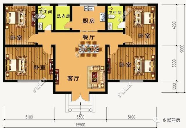 三棟農村一層小平房，只需要11萬就能建成，不僅經濟實用，外觀還好看到爆炸！