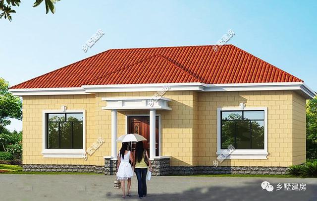 三棟農村一層小平房，只需要11萬就能建成，不僅經濟實用，外觀還好看到爆炸！