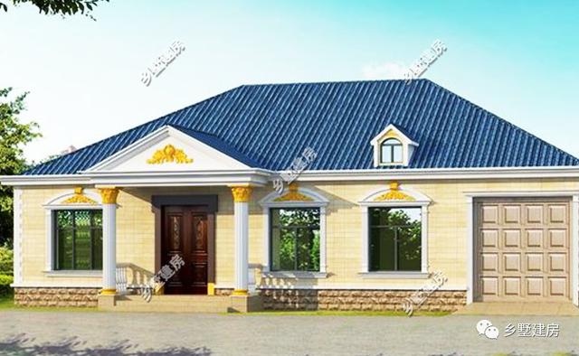 三棟農村一層小平房，只需要11萬就能建成，不僅經濟實用，外觀還好看到爆炸！