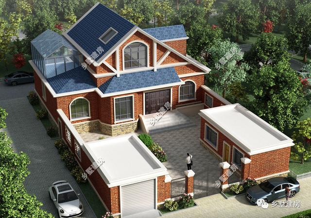 帶院子的二層農村自建房，才是完美的別墅，誰會不喜歡呢？