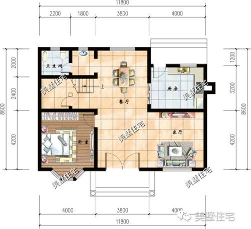 6款二層別墅設(shè)計(jì)圖，特意為小宅基地住戶設(shè)計(jì)，每套都戶型精美經(jīng)濟(jì)實(shí)用