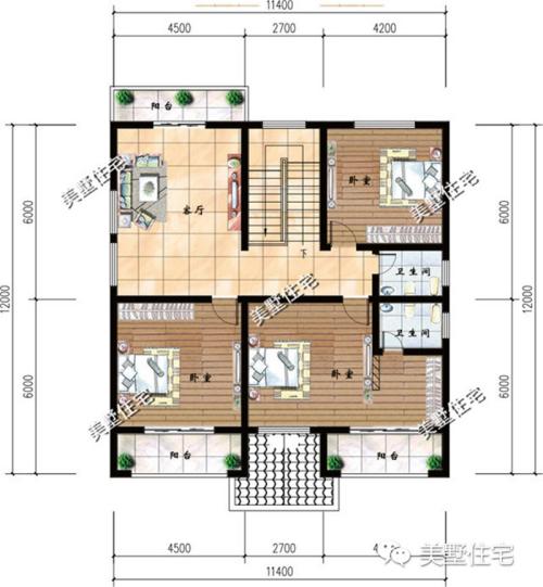 6款二層別墅設(shè)計(jì)圖，特意為小宅基地住戶設(shè)計(jì)，每套都戶型精美經(jīng)濟(jì)實(shí)用