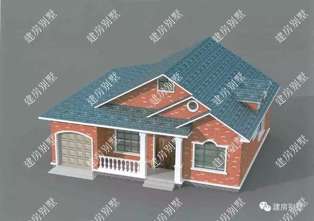 人人都建得起的一層別墅設計圖，可以建來給父母養(yǎng)老用