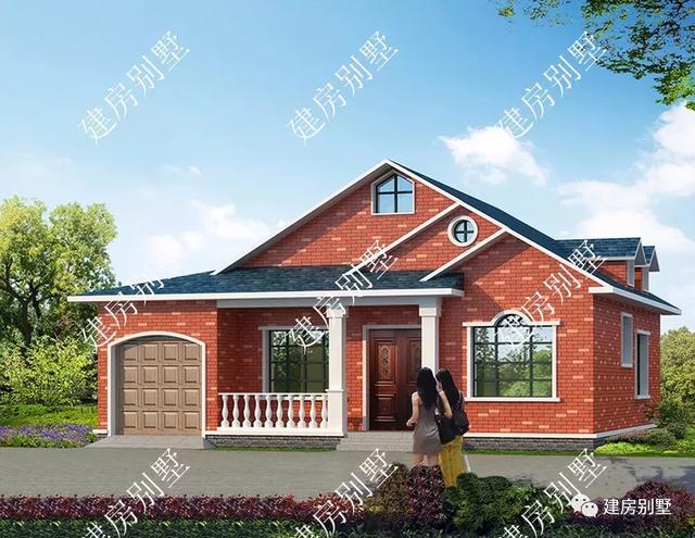 人人都建得起的一層別墅設計圖，可以建來給父母養(yǎng)老用