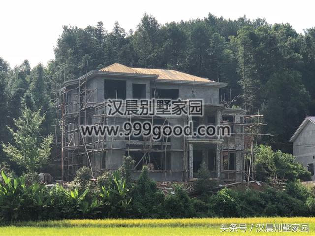 三層別墅設計圖，15X14米，選用磚混結構，施工簡單，造價經濟