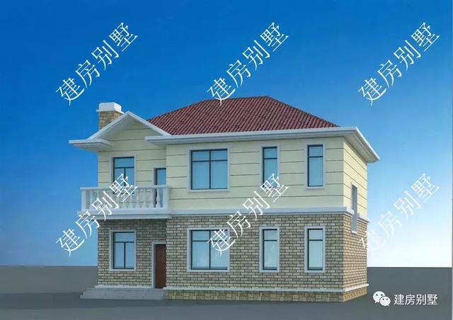 兩款二層別墅設計圖，經濟實用，第一棟主體20萬都不到。