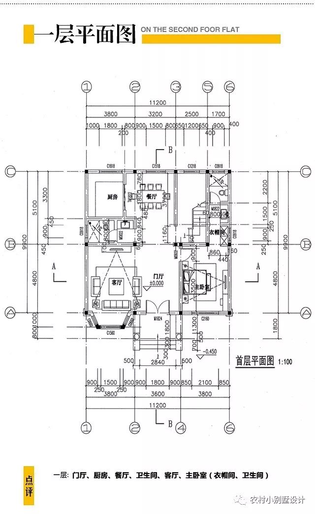 11x10米三層農村樓房設計圖，造價30萬左右