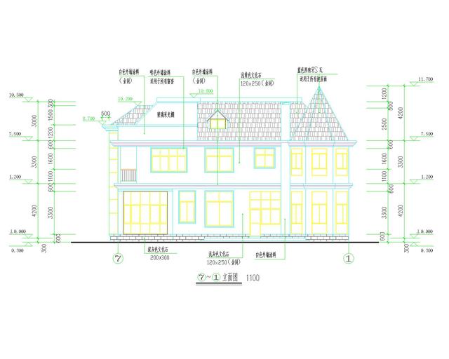 超經典的二層歐式別墅設計圖，占地面積250平方米，非常時尚，你喜歡這樣的嗎？