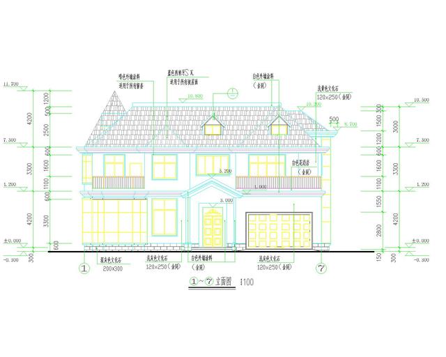 超經典的二層歐式別墅設計圖，占地面積250平方米，非常時尚，你喜歡這樣的嗎？