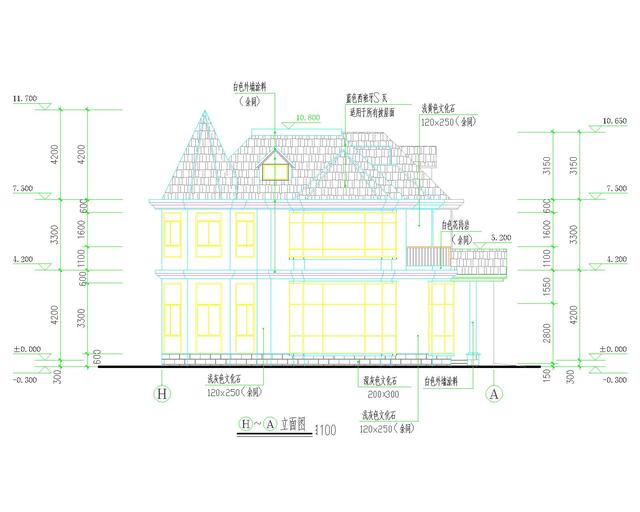 超經典的二層歐式別墅設計圖，占地面積250平方米，非常時尚，你喜歡這樣的嗎？