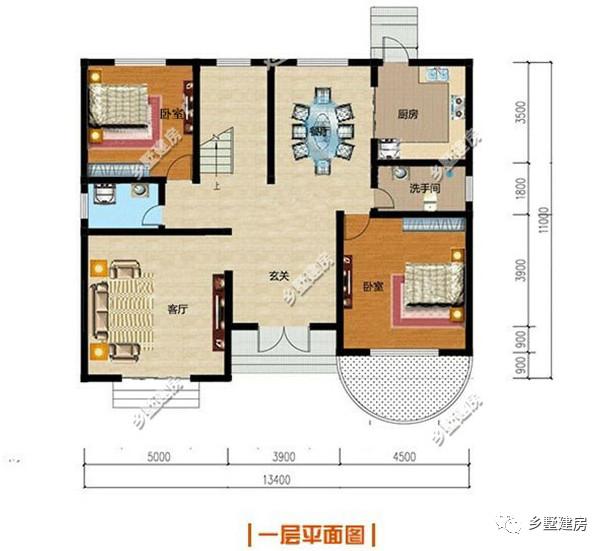 兩棟二層農村別墅設計圖，造價都是20萬，不僅造價低，而且外觀還大氣、美觀、舒適而又與眾不同。