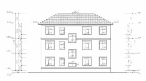三層農村別墅設計圖，造價35萬左右，設計感一流，簡單實用，分區明確