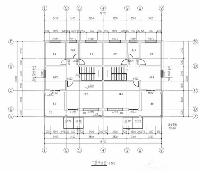 5款兄弟雙拼別墅設計圖，漂亮實用，節省造價，建一棟倍兒有面子
