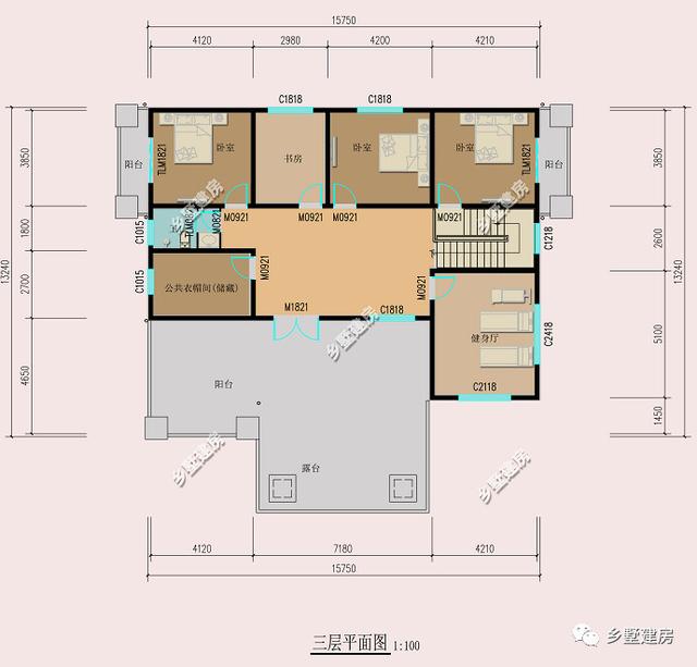 2款西式別墅設計圖送給大家，可以根據(jù)自己的喜好來建造調(diào)整