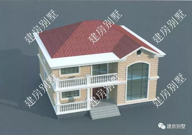 兩款二層農村自建房，外觀精致，布局大氣，尤其是第二棟真的很洋氣了。