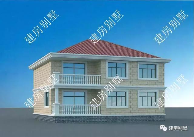 兩款二層農村自建房，外觀精致，布局大氣，尤其是第二棟真的很洋氣了。