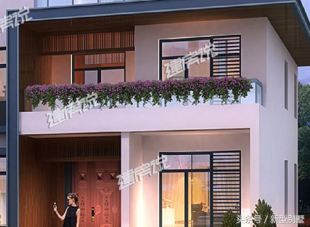 現代三層農村別墅設計圖，好看又實惠，只要40萬，很適合建在山水環繞、靜謐的鄉村。