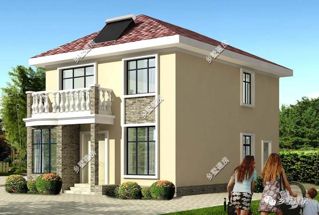 兩棟農村自建房，一套是帶堂屋的，一套是便宜實用的，你中意哪套呀？