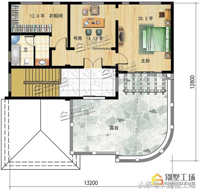 超經典三層復式別墅設計圖，框架結構，格局設計非常實用合理