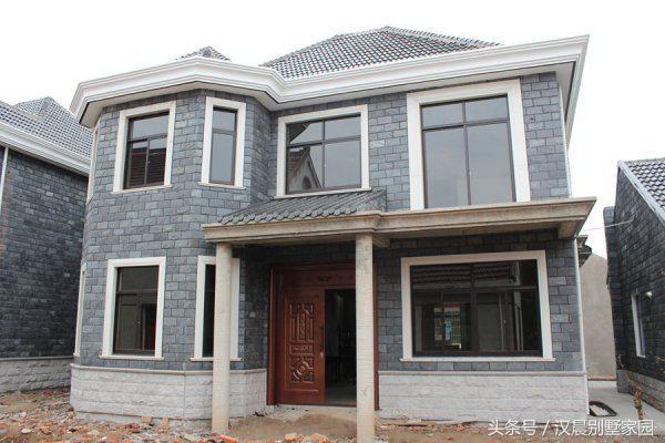 3款帶飄窗農村2層別墅設計圖，在農村要求經濟的條件下，不失為一個很好的建房選擇