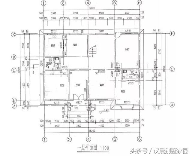3款帶飄窗農村2層別墅設計圖，在農村要求經濟的條件下，不失為一個很好的建房選擇