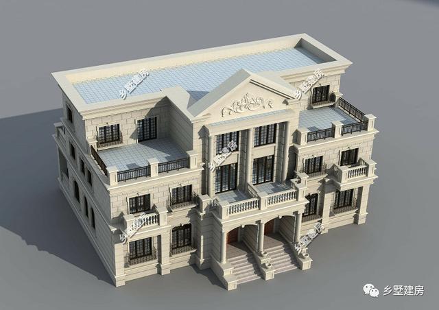 農(nóng)村雙拼自建房設(shè)計(jì)圖，外型大氣美觀，霸氣十足，兄弟住在一起還能有個(gè)照應(yīng)