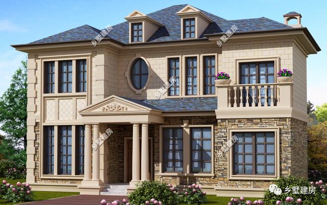 這2款豪華別墅設計圖，外觀大氣，內部設計實用