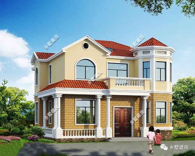 農村別墅設計圖，11X12米，造價經濟，設計合理