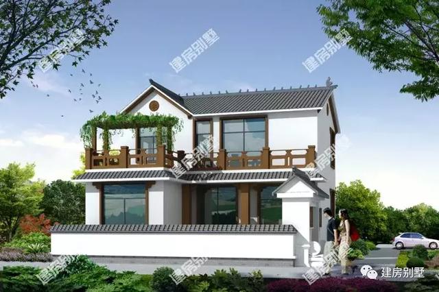 不同風格的三棟農村自建房設計圖，每一款都值得期待