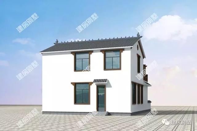 不同風格的三棟農村自建房設計圖，每一款都值得期待